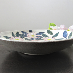 　山茶花（サザンカ）盛り皿 8枚目の画像