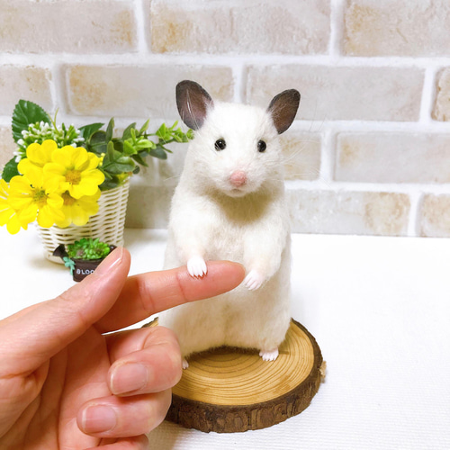 ▽羊毛フェルト ▽羊毛フェルトハムスター ▽羊毛ハムスター