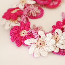 OYA crochet bracelet [BIJOU] Spring Daisy 第3張的照片