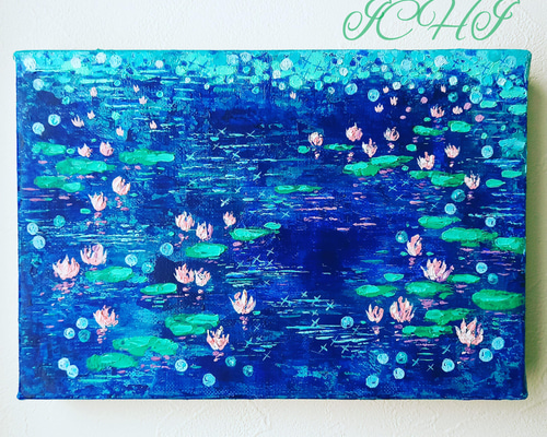 油絵　 専用　睡蓮　抽象画 油絵 専用 睡蓮 抽象画