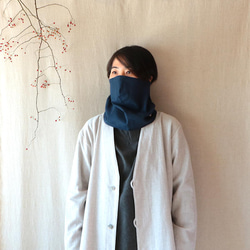 Snood 面具（深藍色） 第2張的照片