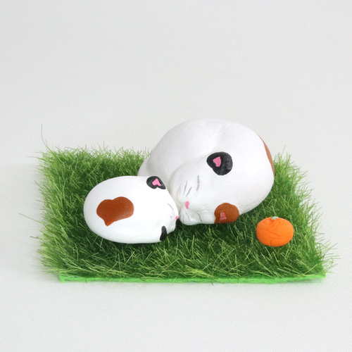 三毛猫豆鏡餅 鏡餅 Eishun えいしゅん 通販 13163297｜Creema(クリーマ)