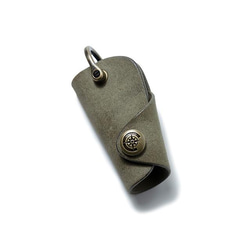 Button Hook Key Case S [Khaki] / ButtonHookKeyCase S [KAHKI] Mis 第2張的照片