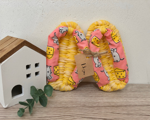 御注文品 miniサイズの布草履✳︎足半✳︎大人用 布ぞうり