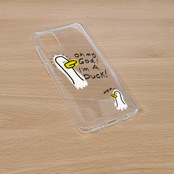 I'm duck galaxy A31 ギャラクシーA31ケース 2枚目の画像