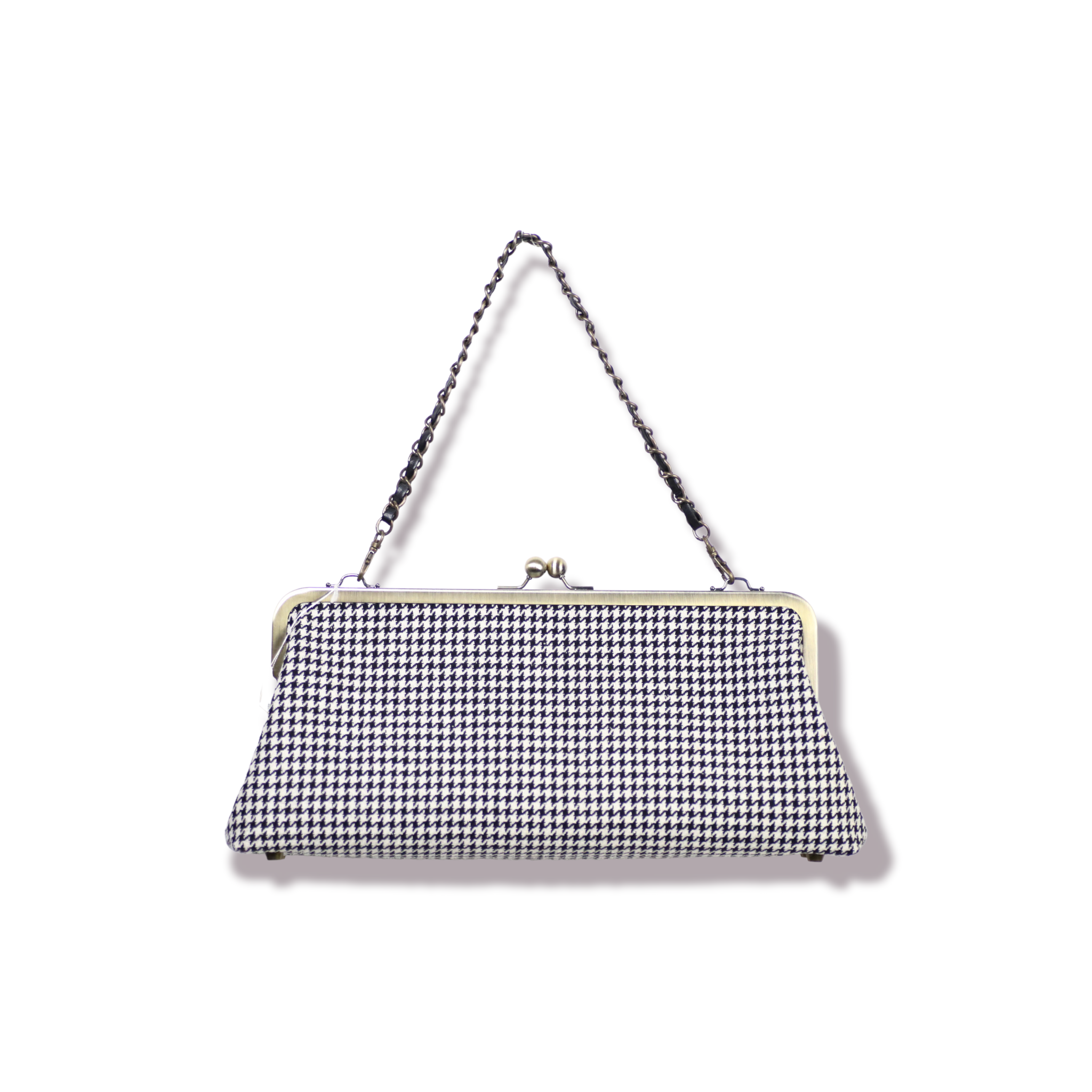 仕立て屋のがま口　ー千鳥格子ー