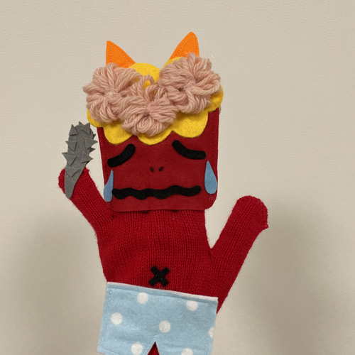 受注販売】手袋シアター☆鬼☆節分 おもちゃ・人形 wako 通販 13163938