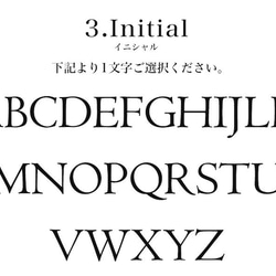 名入れ コンパクトミラー ミラー イニシャル アルファベット 拡大鏡 両面 compact-13 9枚目の画像