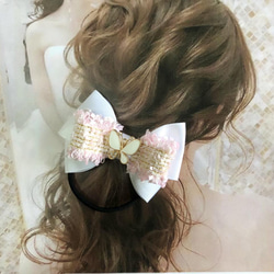 ギンガムチェックリボン ヘアゴム キッズ ヘアゴム D☆Lilly 通販