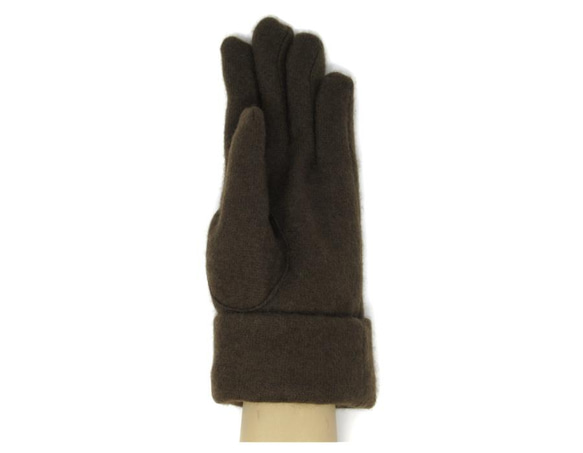 レディース　手袋　カシミヤ100％ 手袋 手ぶくろ 高級感  プレゼント 日本製　ブラック　ブラウン　0023913ZW 6枚目の画像