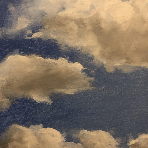 空の雲 絵画 ジェリー画伯 通販 13165010｜Creema(クリーマ)