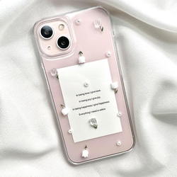 アイスチューリップの iPhoneケース(white) 5枚目の画像