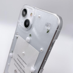 アイスチューリップの iPhoneケース(white) 3枚目の画像