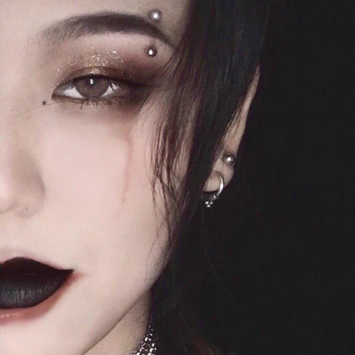 バナナバーベル ボディピアス サージカルステンレス アイブロウ 眉