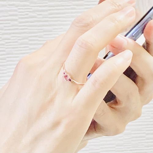 再販x2] K10・K18・Pt(10金・18金・プラチナ) 高品質モルガナイトと