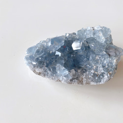 天使の石 セレスタイト クラスター 原石 天然石 癒し 安らぎ 美しい水色 天使の石໒꒱✨ セレスタイト 天青石 クラスター 原石 ラフ