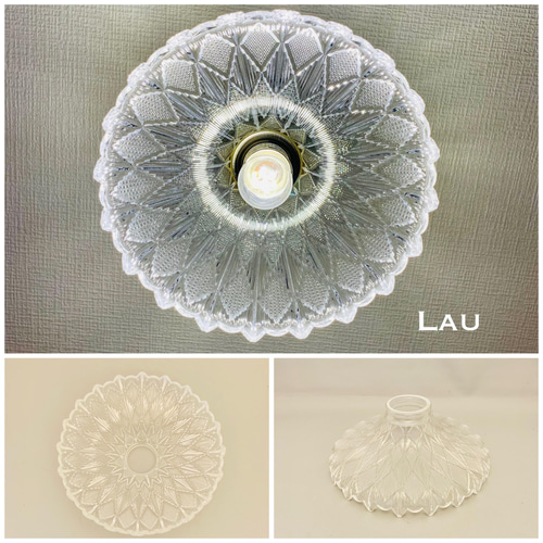 天井照明 Lau/PBG ペンダントライト ガラスシェード コード長調節収納式 照明 ペンダントライト Lau/PBG ガラス ランプシェード コード