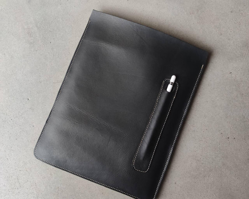 シンプルブラック☆OROTON☆レザー☆iPad スリーブ ケース 1f08066c1fdd621f54ac78d31c531e