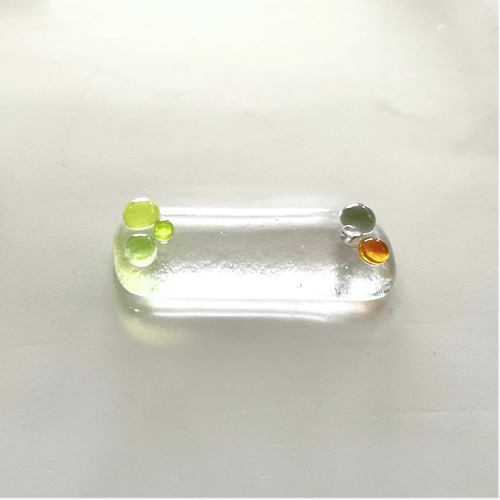 受注品》ベネチアンガラスドット箸置き（5個セット） 箸・箸置き
