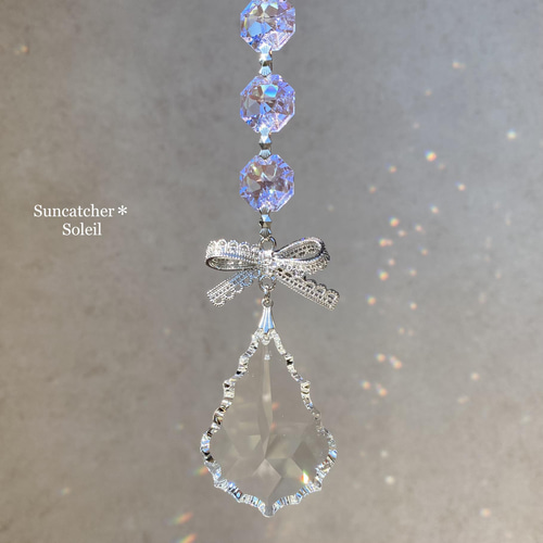ひな祭り✩.*˚ SWAROVSKIサンキャッチャー お部屋サンキャッチャー：☆新プライス☆新7連サンキャッチャー