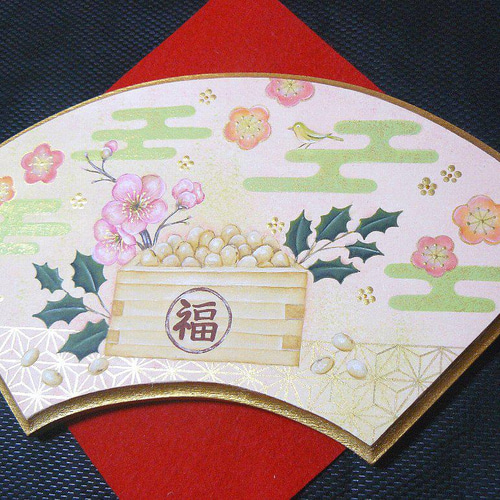 専用です。3点おまとめトールペイント作品 節分扇❤トールペイント（受注製作） その他インテリア雑貨