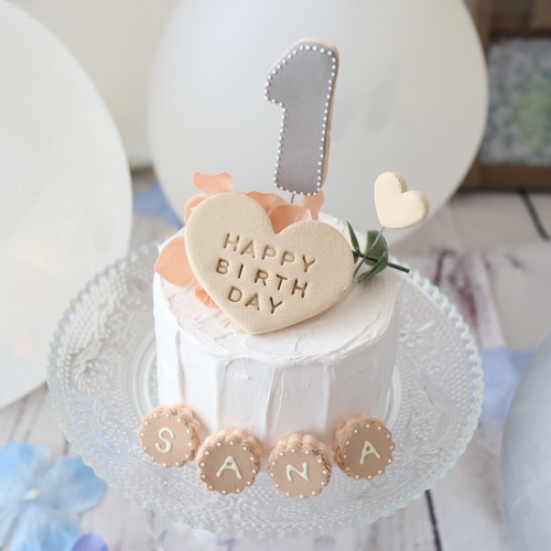 参考画像 クレイケーキ バースデーケーキ 誕生日 Sugar Clay | クレイケーキオーダー | ⭐︎ 推しカラー・推し