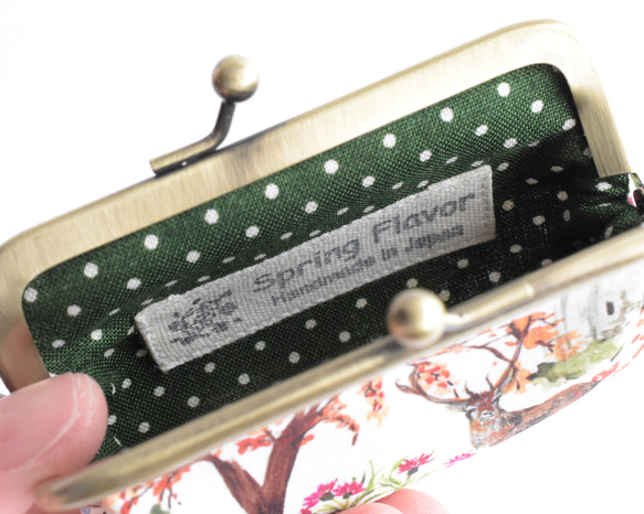 口金包 - Frame purse (S) Liberty "Edinburgh Castle" White [013] 第4張的照片