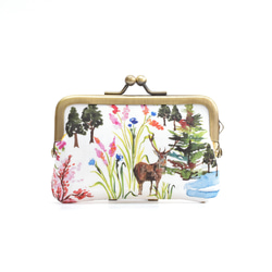 口金包 - Frame purse (S) Liberty "Edinburgh Castle" White [013] 第3張的照片