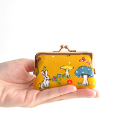 口金包 - Frame purse (S) ”Mushrooms and Rabbits" Mastered [017] 第1張的照片