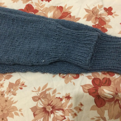 ゴールデンレトリバーのセーター　ペア可能帽子付　丸ヨーク手編み　1枚の値段 3枚目の画像