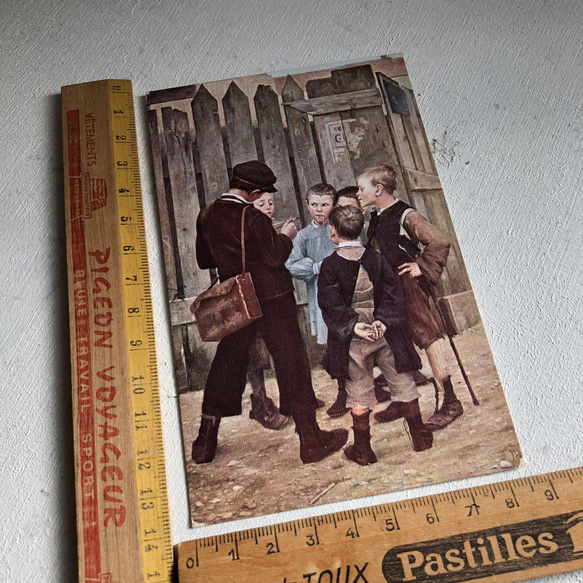 フランスビンテージポストカード 2枚目の画像