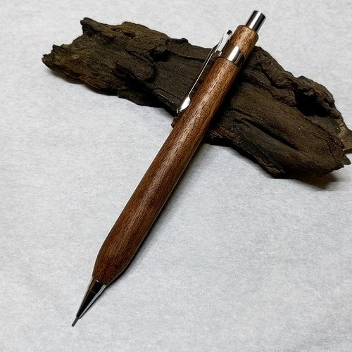Craft A 木製シャープペンシル 専用ケース付き CRAFT A/クラフトエー】製図用シャープペンシル/黒柿(0.7mm)
