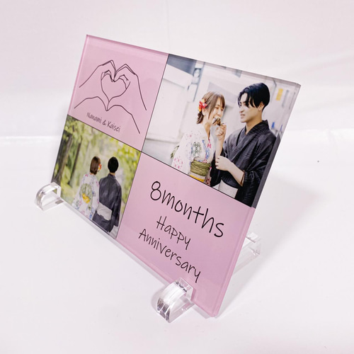 Limited sale!!》カップル 記念日 アクリルフォトパネル