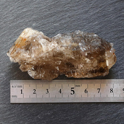 スモーキーエレスチャルクォーツ 高品質 希少 鉱物 天然石 水晶 黒 骸骨水晶 10枚目の画像