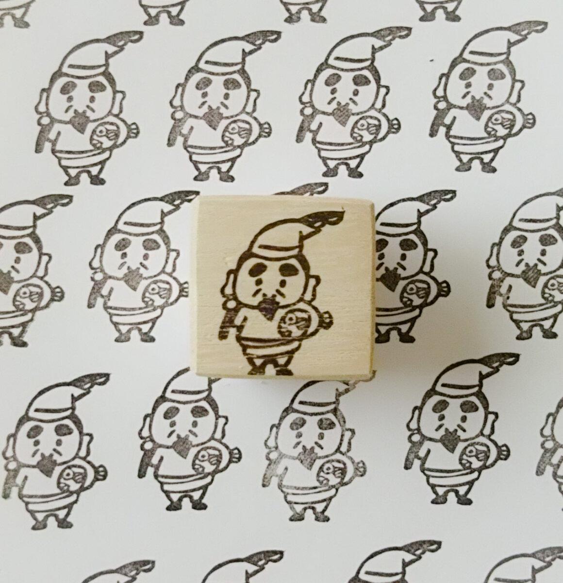 消しゴムはんこNo.63 ちびうさ おめかし （おめかしハンコ 全11