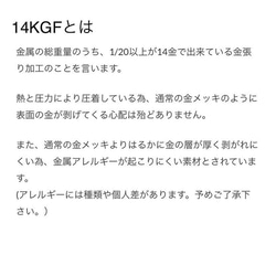 〈両耳用〉＊14kgf＊2way▪︎貝パールキャッチ▪︎ピアス▪︎オーダーメイド▪︎受注後作製 3枚目の画像