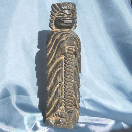 護法神 円空彫り・円空仏 彫刻 獅子舞 通販 13171759｜Creema