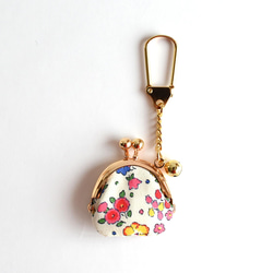 Tiny kiss lock purse keychain Liberty "Ella and Libby" [027] 第2張的照片