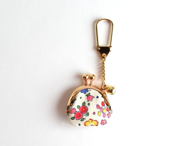 Tiny kiss lock purse keychain Liberty "Ella and Libby" [027] 第2張的照片