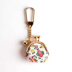 Tiny kiss lock purse keychain Liberty "Ella and Libby" [027] 第1張的照片