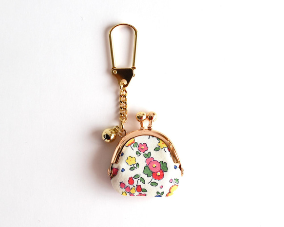 Tiny kiss lock purse keychain Liberty "Ella and Libby" [027] 第1張的照片