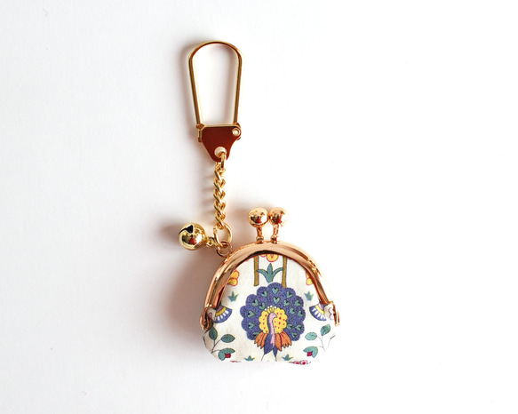 Tiny kiss lock purse keychain Liberty "Ella and Libby" [028] 第1張的照片