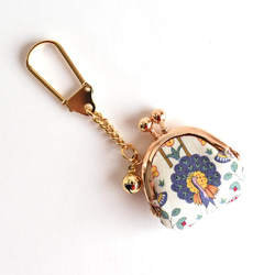 Tiny kiss lock purse keychain Liberty "Ella and Libby" [028] 第5張的照片