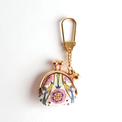 Tiny kiss lock purse keychain Liberty "Ella and Libby" [028] 第2張的照片