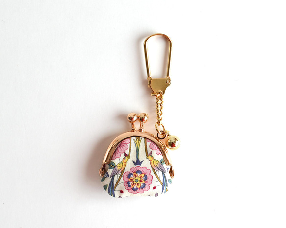 Tiny kiss lock purse keychain Liberty "Ella and Libby" [028] 第2張的照片