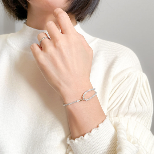 【美品】由布院煙 ラブレスレット 美品】由布院煙 ラブレスレット （商品検索ﾂｲ・誤攵・・嵓・｡懋