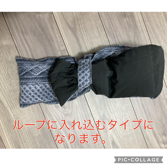 ダウンジャケットをダウンベストに❗️ 取り外した袖でマフラーも作れます( ˊᵕˋ )✨   洋服のお直し リフォーム 10枚目の画像