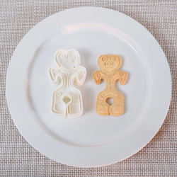 ハート形土偶（クッキーカッター・クッキー型） 1枚目の画像
