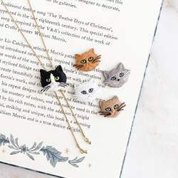 CATS!な猫のループタイ SV425 ネックレス・ペンダント MAY