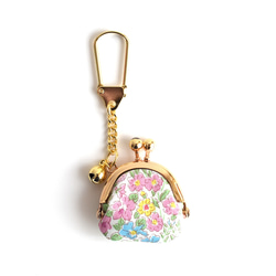 Tiny kiss lock purse keychain Liberty "Joanna Louise" [030] 第1張的照片